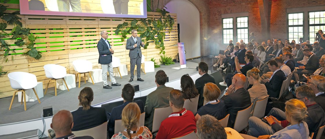 Vortrag mit Publikum beim Zukunftskongress Staat und Verwaltung