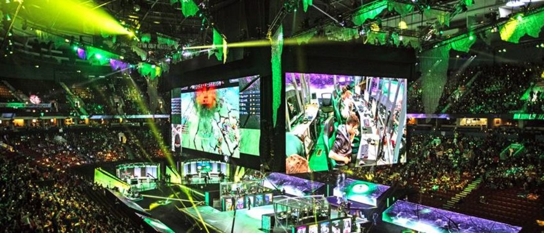 Bild von einer Arena der ESL One