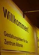 Ausstellung zu Entwürfen für die Neugestaltung des Bahnhofs Hamburg-Altona.