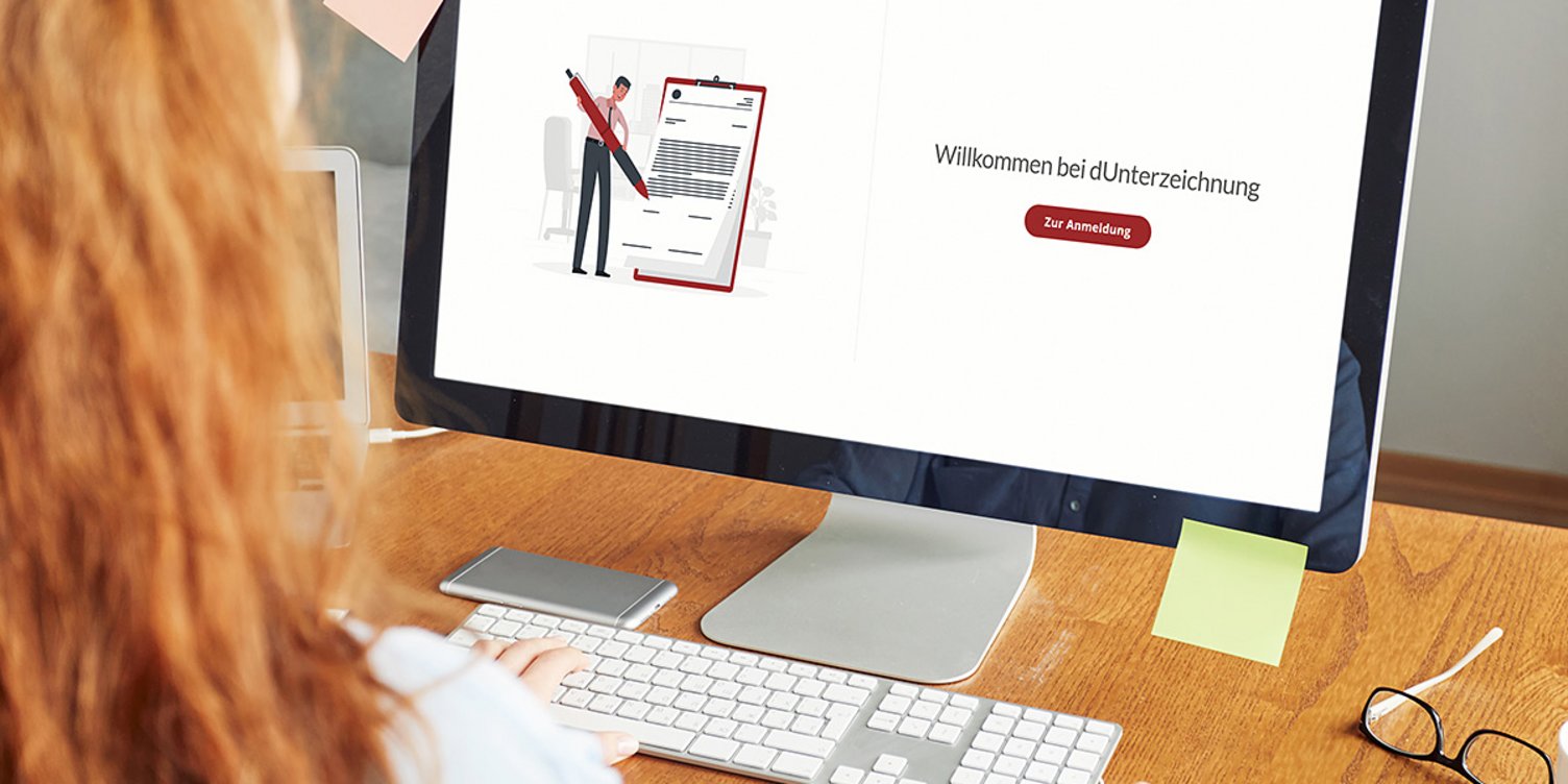 dUnterzeichnung ersetzt händische Schriftform dUnterzeichnung ersetzt händische Schriftform