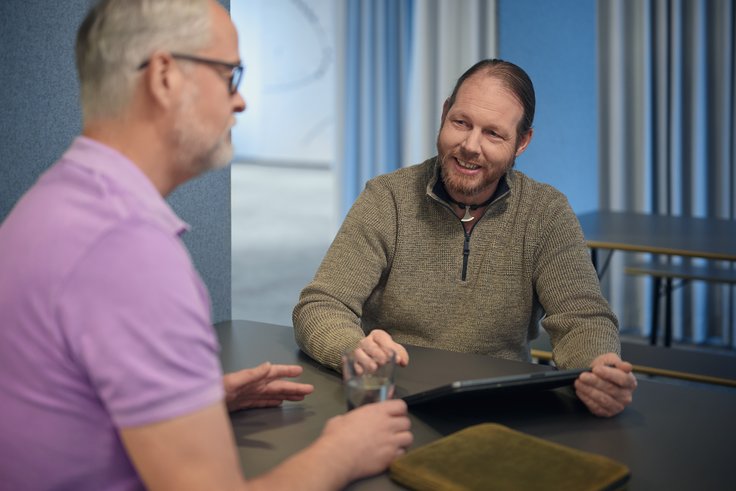 Austausch im IT-Security-Team bei Dataport