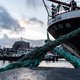 Bild von Schiffbug mit Kiel im Hintergrund