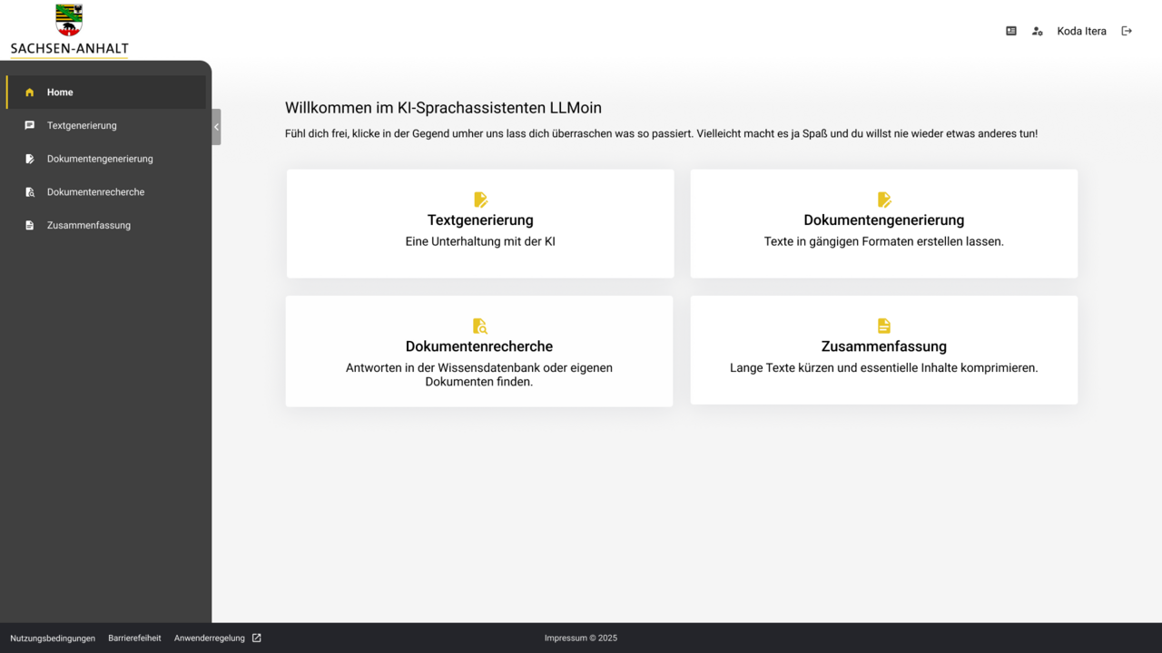 LLMoin Theme Sachsen-Anhalt