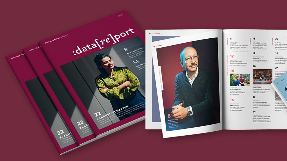 Die neue Ausgabe des Datareport.