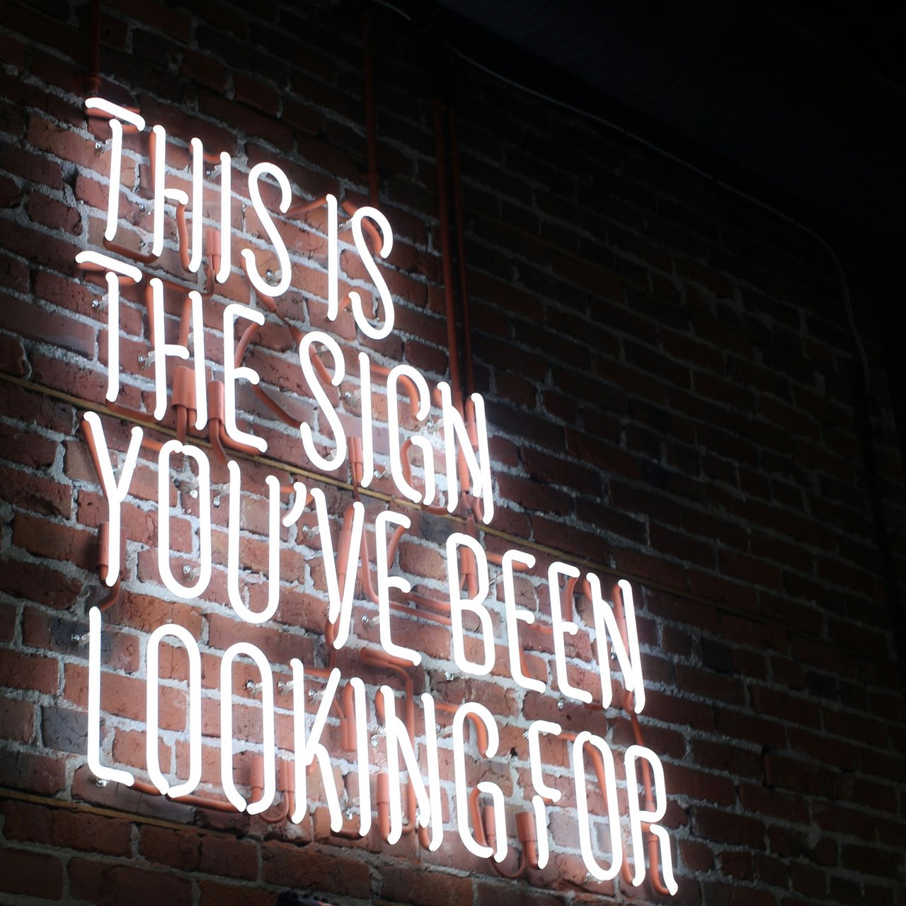 Bild: THIS IS THE SIGN YOU'VE BEEN LOOKING FOR