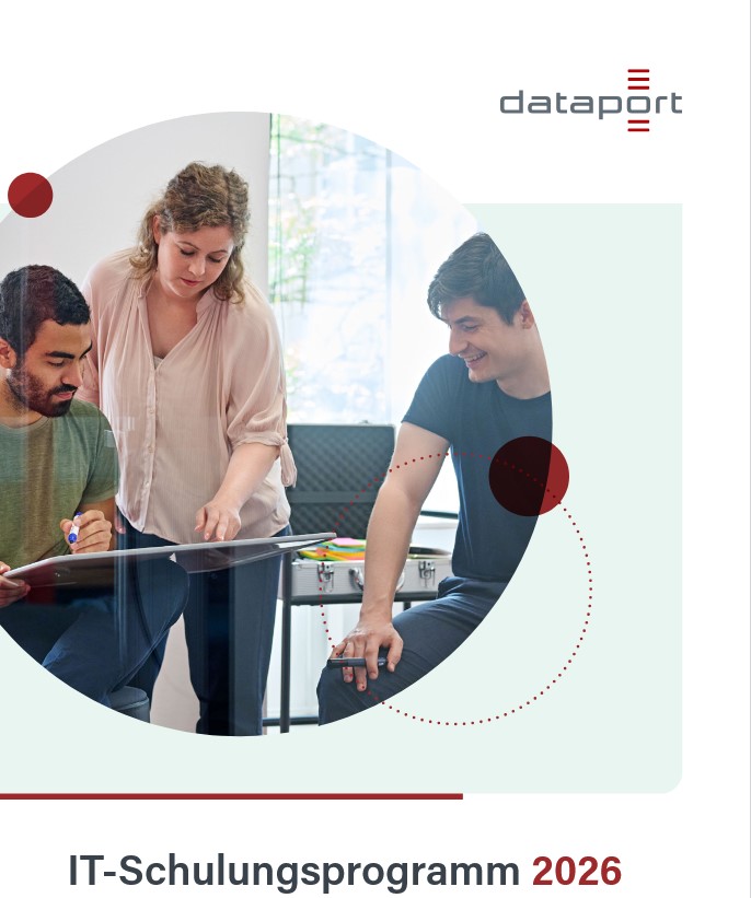 Cover des Schulungskataloges 2025