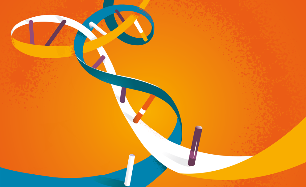 Illustration: DNA-Strang
