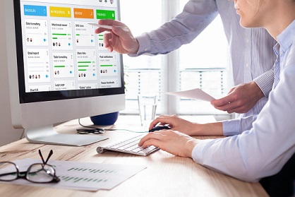 Digitales Kanban-Board