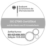 Zertifikat BSI-IGZ-0556-2023