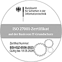 Logo ISO-Zertifikat